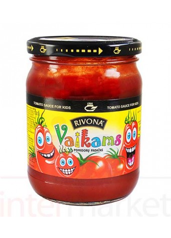 Padažas pomidorų Vaikams 500ml RIVONA